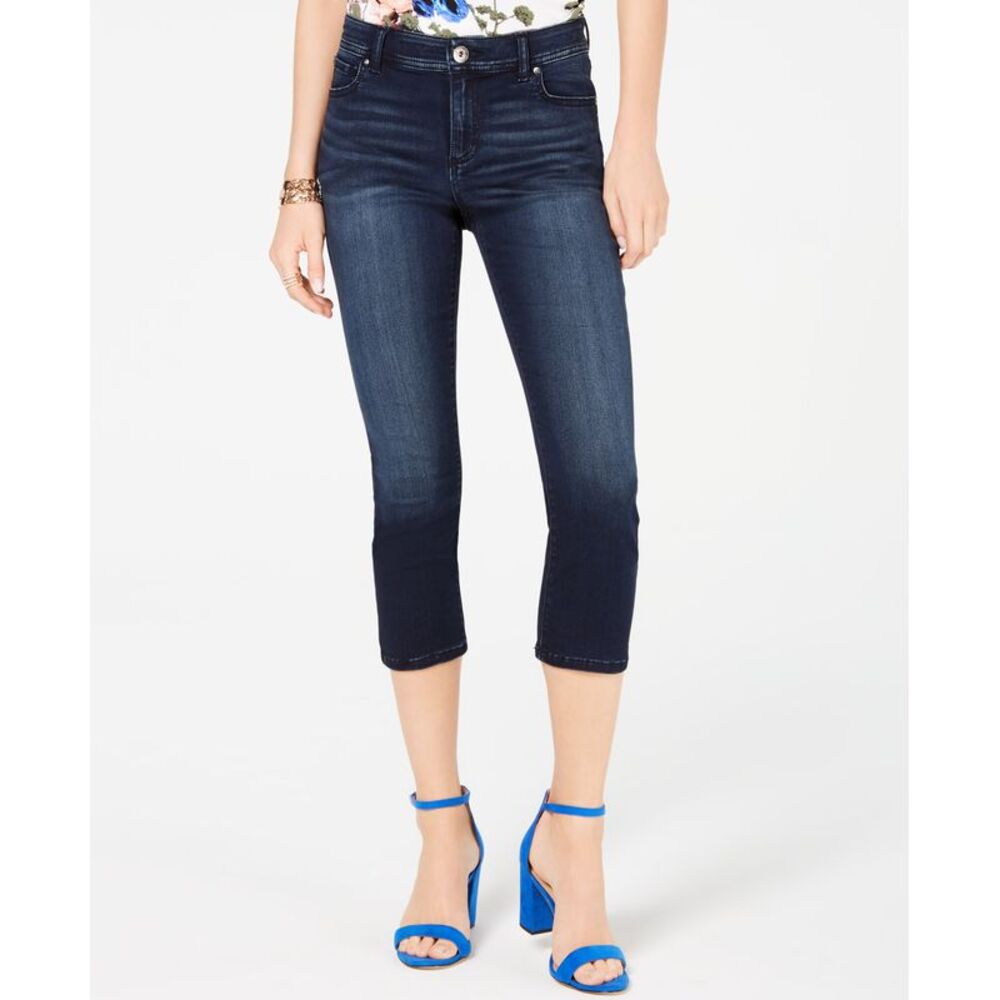INC INCFinity Stretch Cropped Jeans in Curvy Amour Wash 2